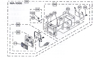 M1000 rezervni deli paket - 550